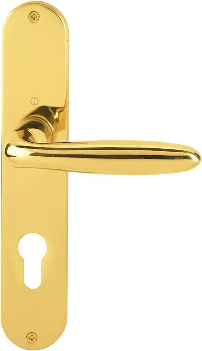 Langschildgarnitur Verona M151/302 MS F71 PZ 72mm DIN L/R HOPPE Super-Preis