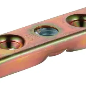 Flansch -93 393 Pro 300 STA verzinkt,gelb f.Holzflügel HELM Preisreduziert
