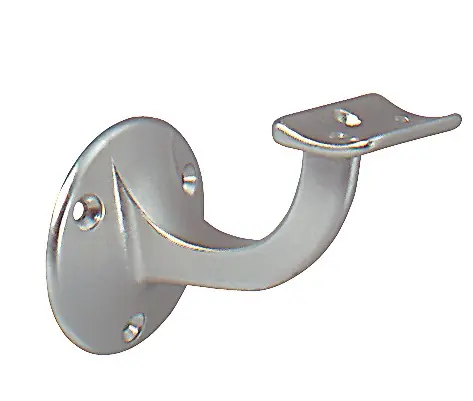 Neu Im Sortiment Handlaufträger VA ma D.Wandplatte 53mm gewölbte Auflage DENI