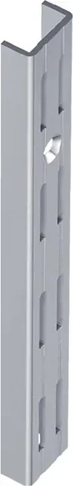 Wandsch.L.2000mm weiß STA zweireihige Lochung PA ALFER ALUMINIUM Must-Have