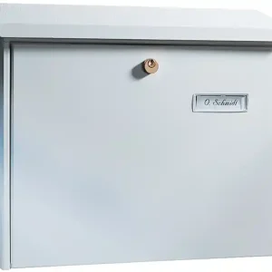 Ausverkauf Briefkasten Ams.867 W H.320mm B.377mm T.115mm weiß STA DIN C4 BURG-WÄCHTER
