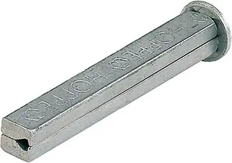 Meistverkauft VK I-Profilstift 4-KT.8x60mm Fe verz.geteilt HOPPE