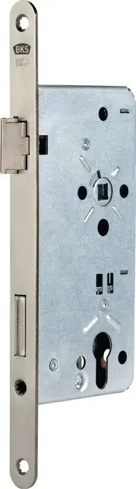 Highlight Haustür-Einsteckschloss 0024 PZW 22/65/92/10mm DIN L silber rd BKS