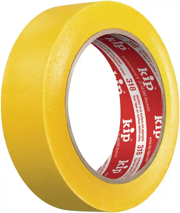 PVC Schutzband 318 gelb L.33m B.50mm Rl.KIP VE: 6 Rollen Top-Preis