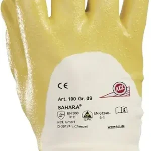 Handschuhe Sahara 100 Gr.7 gelb BW-Trikot m.Nitril EN 388 PSA II HONEYWELL VE: 10 Paare Must-Have