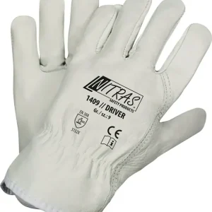 Günstig Handschuhe Driver Gr.10 grau EN 388,EN 407 PSA II NITRAS SAFETY VE: 12 Paare