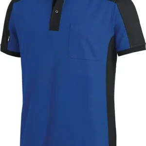Beliebt Poloshirt KONRAD Gr.L royal/schwarz FHB
