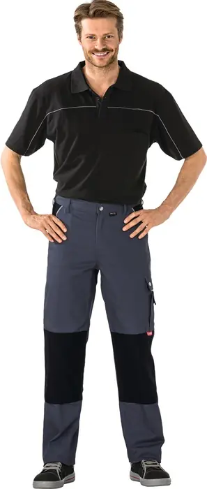 Bundhose Canvas 320 Gr.50 grau/schwarz PLANAM Neu