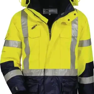 Warnschutzparka Jekyll Gr.L gelb/marine ELYSEE Beliebt