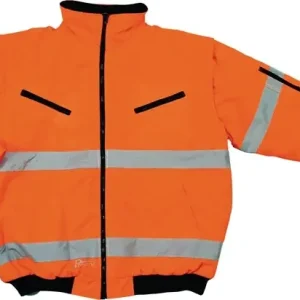 Warnschutz-Pilotenjacke Gr.XXL orange PREVENT Preisreduziert