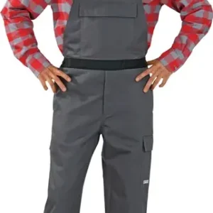 Schweißerschutzlatzhose Weld Shield Gr.48 grau/schwarz Super-Preis