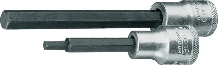 Steckschlüsseleinsatz IN 19 1/2 Zoll Innen-6-kant SW 6mm L.90mm GEDORE Sonderangebot