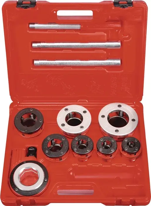 Schneidkluppenset SUPER CUT 3/8,1/2,3/4,1,1 1/4 Zoll ROTHENBERGER Letzte Chance
