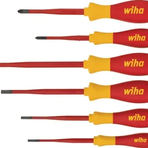Schraubendrehersatz 3201 K6 6-tlg.Schlitz/PH slim fix VDE WIHA Angebot