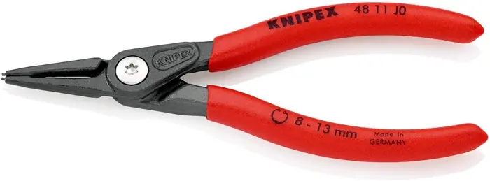 Rabatt Präzisionssicherungsringzange J 0 f.Bohrungen D.8-13mm L.140mm KNIPEX