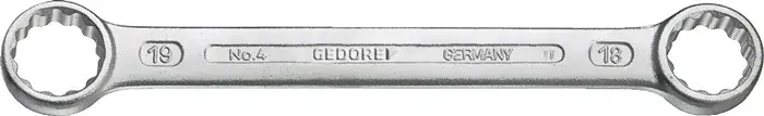Neuheit Doppelringschlüssel 4 41x46mm 431mm ger.GEDORE