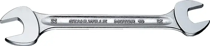 Highlight Doppelmaulschlüssel MOTOR 10 16x18mm L.220mm verchr.STAHLWILLE