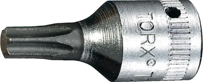 Markenware Steckschlüsseleinsatz 44 KTX 1/4 Zoll TX T30 L.28mm STAHLWILLE