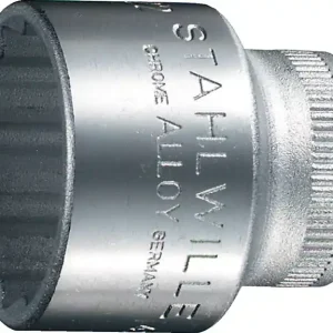 Steckschlüsseleinsatz 45 3/8 Zoll 12-kant SW 22mm L.35mm STAHLWILLE Schnäppchen