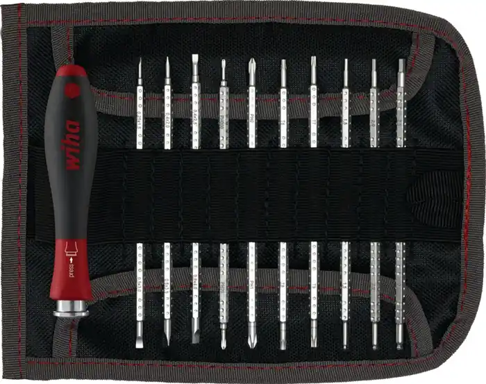 Feinmechanikerschraubendrehersatz 269 T11 01 11-tlg.Schlitz/PH/TX/6KT WIHA Heißes Angebot