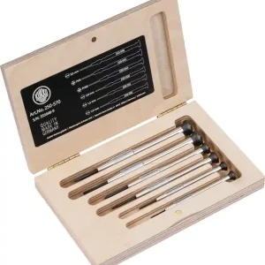 Feinmechanikerschraubendrehersatz 250 6tlg.Schlitz/PH TURNUS Top-Preis