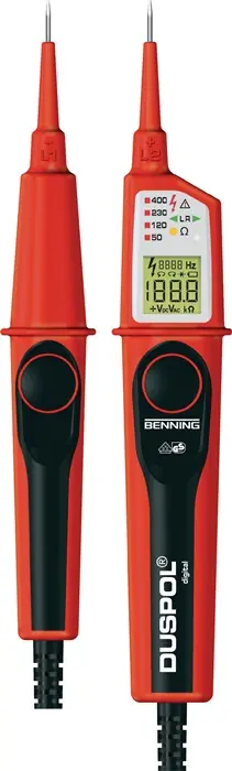 Spannungs-/Durchgangsprüfer DUSPOL® dig.1-1000 V AC/1-1200 V DC Schnäppchen