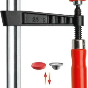Temperguss-Schraubzwinge TG Spann-W.300mm A.140mm Holzgr.32x10mm BESSEY Letzte Chance