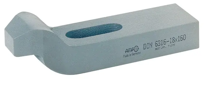 Neuheit Spanneisen DIN 6316 f.T-Nut 16+18mm L.160mm AMF