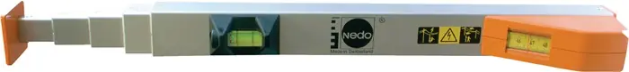 Teleskopmaßstab mEssfix Messber.0,37-1m L.0,37m 0,7kg NEDO Markenprodukt