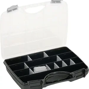 Sale Sortimentskasten B460xT350xH81mm max.25 Fächer 21 lose Trennw.