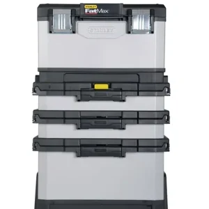 Rollende Werkstatt B568xT389xH893mm Ku.u.Metall abnehmbare Werkzeugbox STANLEY Neue Ware