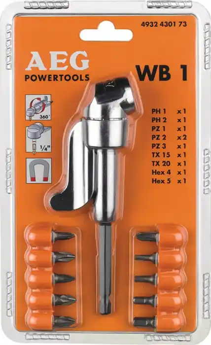 Winkelschraubvorsatz WB-1 1/4 Zoll sechskant AEG Preisknaller