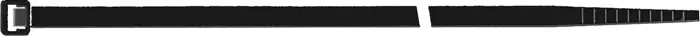Sofort Bestellen Kabelbinder L.280mm B.3,5mm PA 6.6 schwarz 100St./Btl.SAPISELCO