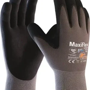 Handschuhe MaxiFlex® Ultimate™ AD-APT® 42-874 Gr.10 grau/schwarz Nyl.m.Nitril VE: 12 Paare Bestseller