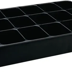 Direktkauf Eins.LOGS 136 H48xB338xT238mm Ku.schwarz 18-fach LOGS VE: 6 Stück