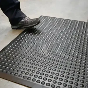Arbeitsplatzbodenbelag Fertigmatte L900xB600xS14mm schwarz SBR-Gummi COBA Meistverkauft