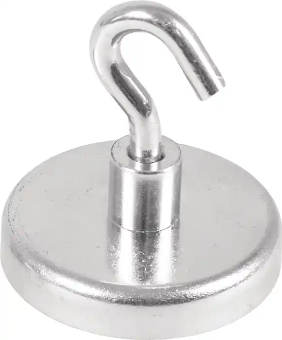 Kraftmagnet D.47mm verzinkt,m.Hak.5St./Karton EICHNER Top-Preis