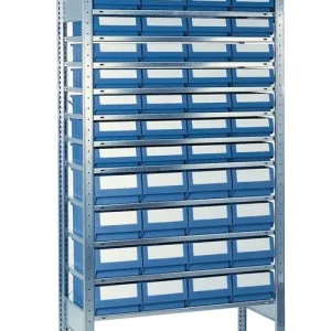 Sofort Bestellen Steckregal H2000xB1000xT400mm Grundregal 12 Stahlböden 32 x 5,16 x 6