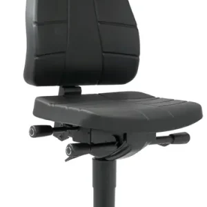 Arbeitsdrehstuhl Highline Rollen Integralschaum schwarz 450-600mm BIMOS Online Kaufen