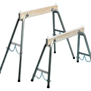 Arbeitsbock H.max.900mm Holz/Stahlrohr höhenv.ZARGES Knallerangebot