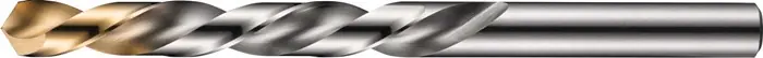 Neue Ware Spiralbohrer DIN 338 TypN A002 D.2,1mm HSS profilgeschl.TiN Zyl.schaft 4XD VE: 10 Stück