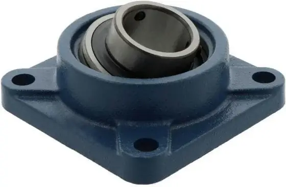 Flanschlager-Gehäuseeinheit UCFS311 55mm viereckig SNR Kracherpreis