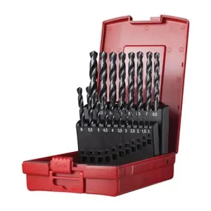 Jetzt Kaufen Spiralbohrersatz A190 DIN 338 TypN D.1-10x0,5mm HSS 19tlg.Ku.-Kass.DORMER