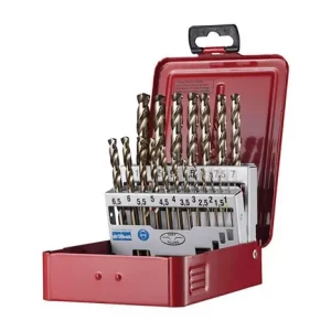Spiralbohrersatz A295 DIN 338 TypN D.1-10x0,5mm HSS-E 19tlg.Ku.-Kass.DORMER Sofort Bestellen