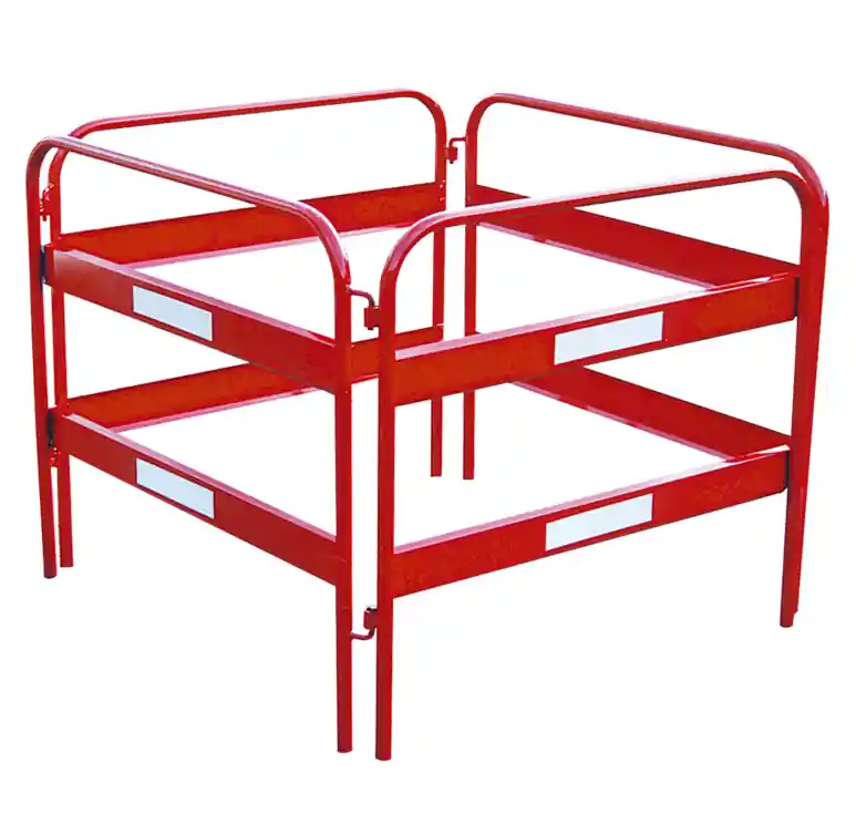 Schachtschutzgitter rot Sonderaktion