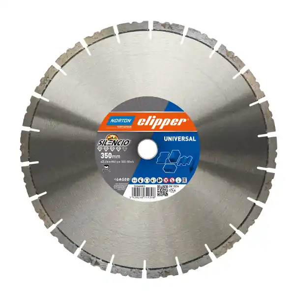 Norton Clipper Diamantscheibe Pro Universal Silencio Aktuell