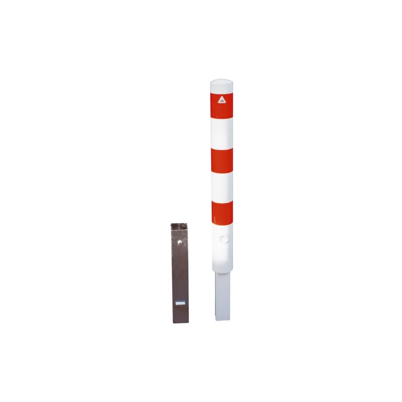 Mega-Angebot Absperrpfosten Ø 102 mm, herausnehmbar, mit Dreikantverschluss