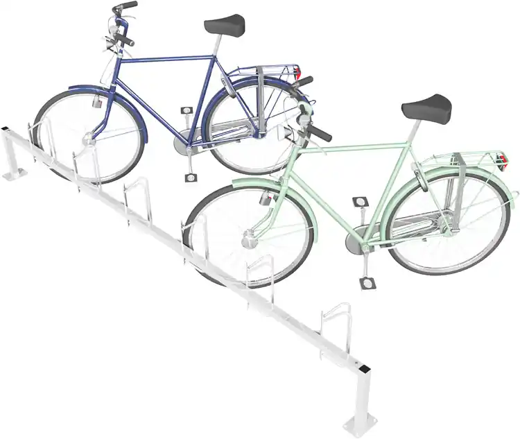 Günstig Fahrradständer - Reihenparker - Radeinstellung 45°