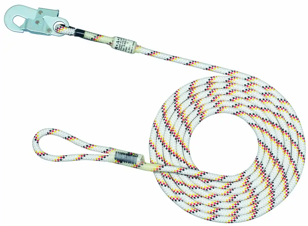 MAS bewegliche Führung mit Kernmantelseil gedrehtes Seil Ø12 Ø16 mm für Auffanggeräte Saisonangebot