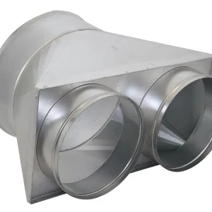 Heylo Vorsatzstück 2fach-Verteilung K 50 von 1 x 420 mm auf 2 x 305 mm Wochenendangebot